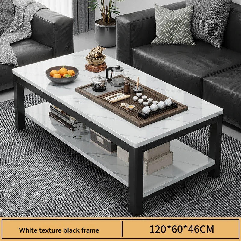 Tea table, living room, household, small apartment, next to sofa, office, marble patterned color tea table, tea table
