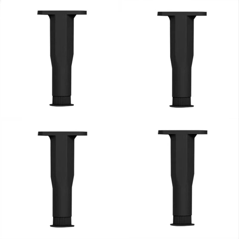 4-Pack Adjustable Bed Support Legs,5.9-11 Inch Height Range,Fits King&Queen,Easy Install,Sturdy Support,No Electricity Needed