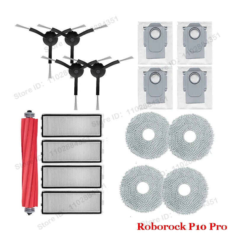 Replacement Roller & Dust Bag Parts for Roborock