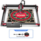 AlgoLaser DIYKIT Laser Engraver 10W Output Power,App Offline Control,Table DIY Engraver Cutter Tool For Metal/Glass/Wood Engrave