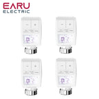 Tuya Smart ZigBee Radiator Actuator TRV Programmable Thermostatic Radiator Valve App Remote Temperature Controller Support Alexa