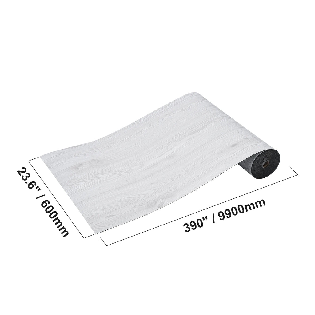 SucceBuy Self Adhesive Vinyl Floor Tiles 1.5mm Thick Peel & Stick Light Wood Grain DIY Flooring for Kitchen  Dining Room Bedroom