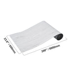 SucceBuy Self Adhesive Vinyl Floor Tiles 1.5mm Thick Peel & Stick Light Wood Grain DIY Flooring for Kitchen  Dining Room Bedroom