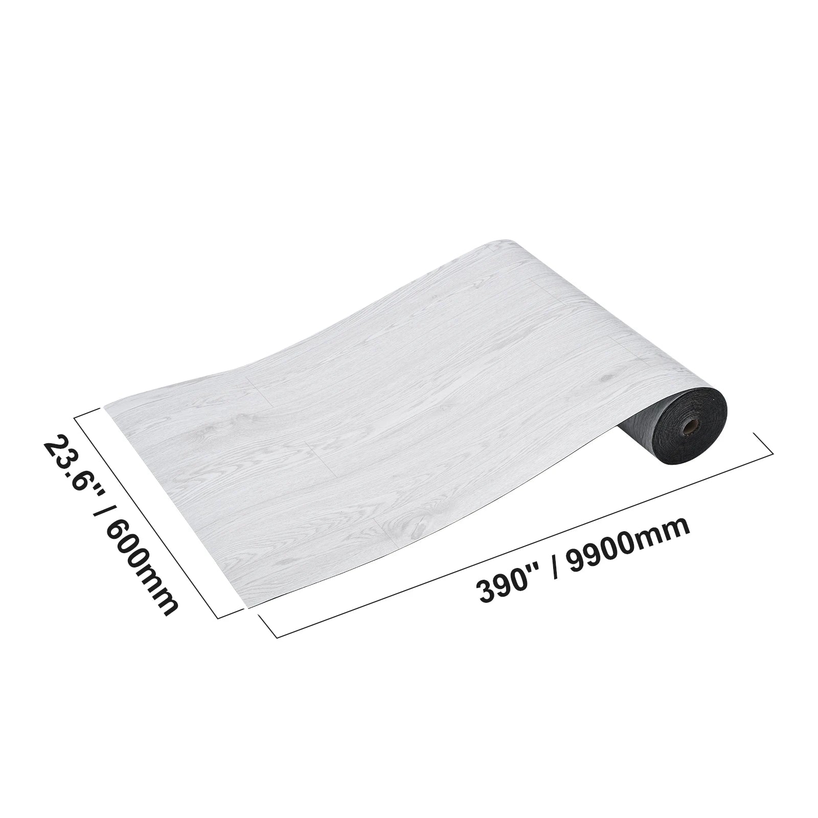SucceBuy Self Adhesive Vinyl Floor Tiles 1.5mm Thick Peel & Stick Light Wood Grain DIY Flooring for Kitchen  Dining Room Bedroom