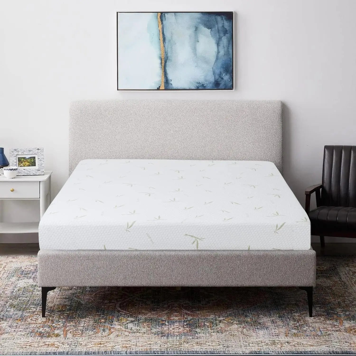 Full Mattress, 8 inch Gel Memory Foam Mattress Queen Size for Cool Sleep & Pressure Relief, Medium Firm Mattresses CertiPUR-US C