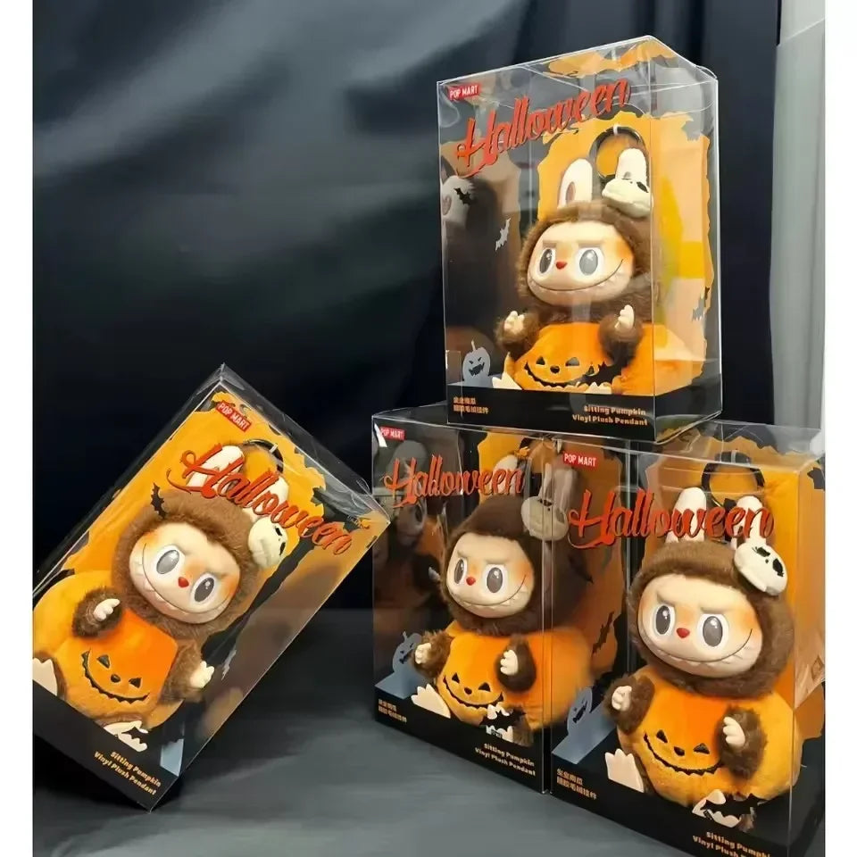 NEW Labubu The Monsters Pendant - Pumpkin Purple Replica Toy Doll