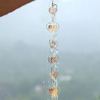 Metal Rainwater Drainage Chain Multifunction Rainwater Chain Decorative Downspout Rain Chain Exquisite for Garden Villa Park