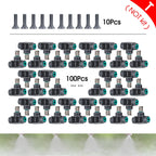 110-240V 45W Self-priming Pump Garden Greenhouse Plants Micro-Irrigation Kit Rapid Insertion 0.15MM Spray Nozzle Watering System