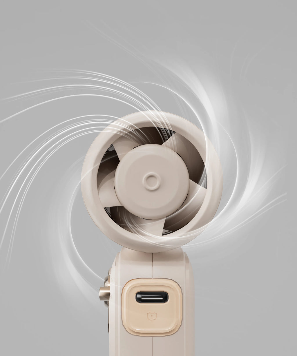 Digital display 100 speed handheld high speed fan USB charging portabl