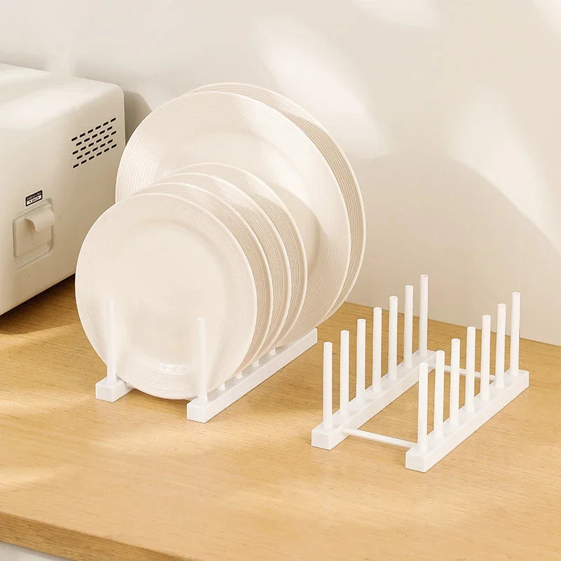 Multi functional creative kitchen storage rack, household bowls, spatulas, spoons, storage rack, plastic drain bowl rack