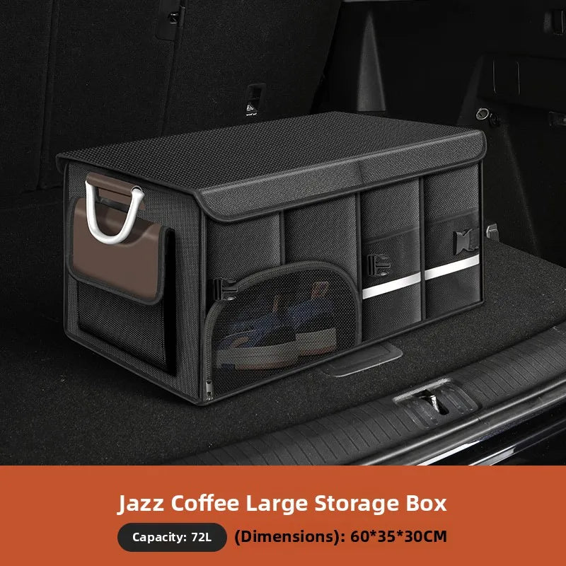 Car Storage Box Vehicle Trunk Organizer Waterproof Insulated Cusizable Simple Sle Foldable Storage Box for Changan CS75P...