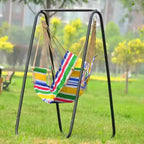 A-Frame Heavy-Duty Anti-Deformation Hammock Chair Stand | Metal Support Rack for Strong Load Bearing | Outdoor Swing Seat
