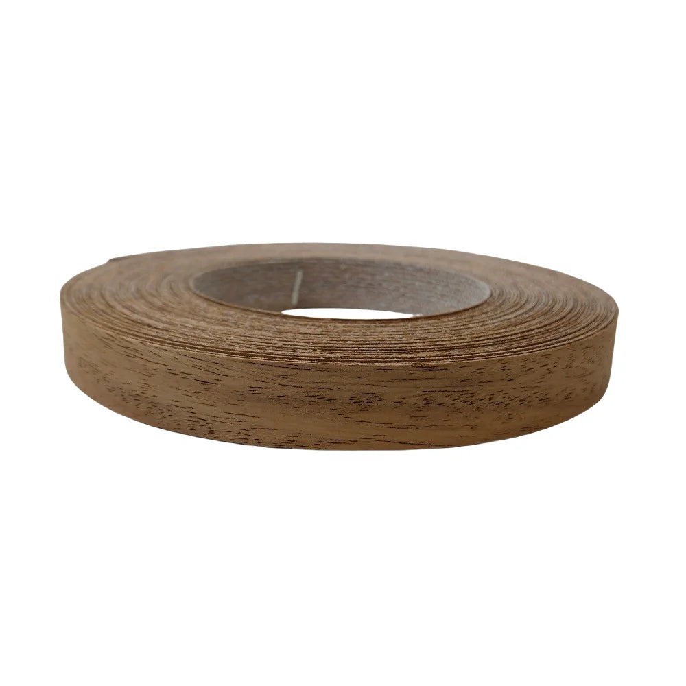 Pre-glued Maple/Birch/Oak/Pine/Walnut/Cherry/Ash/Acacia Wood Edge Banding Strip,Iron on Veneer Edging Trim for Furniture Repair
