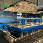 customize Luxury Integrated Kitchen System High End Smart Commercial Equipment for Professional Hotel Restaurant