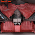 Custom Car Floor Mat for Chevrolet silverado All model silverado 1500 2500 High Country tauto accessories styling interior parts