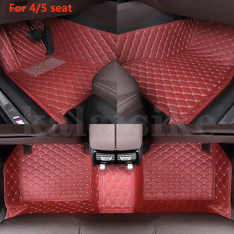 Custom Car Floor Mat for Chevrolet silverado All model silverado 1500 2500 High Country tauto accessories styling interior parts