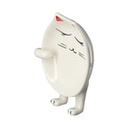 Kitchen Cat Design Storage Organizer Ceramic Spoon Rest Stove Holder Utensil Rack Pot Lid Stand