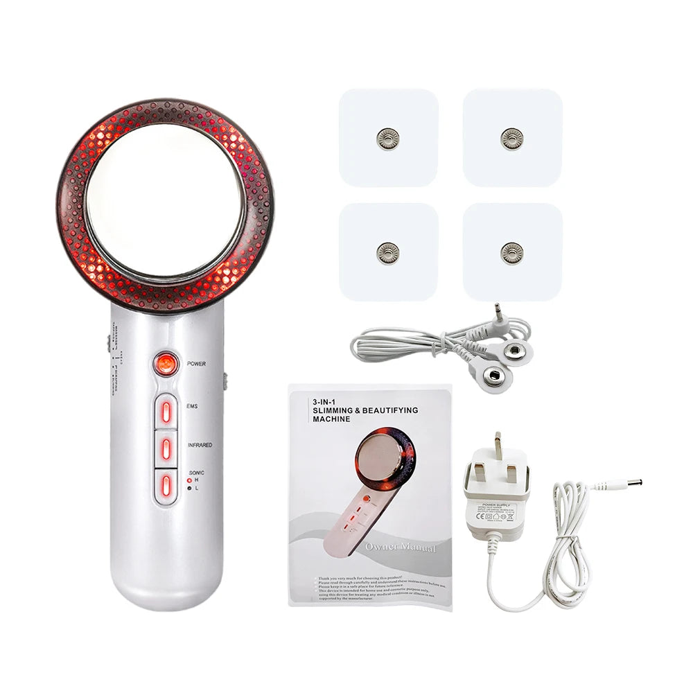 Body & Skin Care Therapy Massager with EMS & Cavitation
