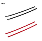 Car Front Bumper Grille Trim Grill Decoration Strip Covers for VW Golf 8 MK8 Accessories 2020 2021