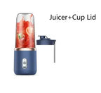 HOMEFISH 2PCS Juice Extractor Juice Cup Portable Rechargeable Small Juice Cup Home and Outdoor Multifunctional Juice Mixing