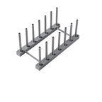 Multifunctional Dish Drainer Rack Space Saving Dish Organizer Kitchen Sink Organizer Stainless Steel Kitchen Storage Rack