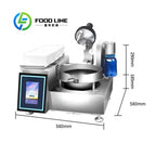 Commercial Cooking Robot High Efficiency Automatic Kitchen Appliance for Hotel Use Electric Stainless Steel Smart Multi-function