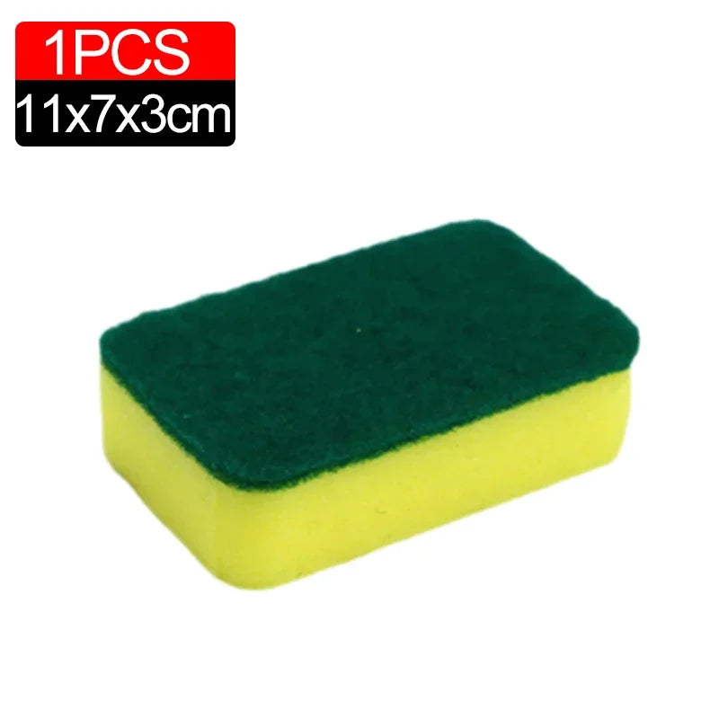Magic Double-sided Highly Absorbent Sponge Kitchen Clean Pot Rust Stain Sponges Grease Cleaning Brush Cleaner Tools Wholesale