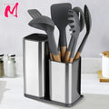 Stainless Steel Knife Holder Bucket Bracket Storage Rack Multi-functional Kitchen Storage Bucket Kitchen Accessories Chopstick