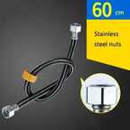 Kitchen Sink Faucet Stainless Steel Single Cooling Faucet Modern Universal Swivel Wash Basin Balcony Splash Proof Faucet
