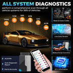 KINGBOLEN Ediag Elite 2025: Lifetime Free All System OBD2 Scanner