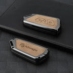 Vw Golf 5 6 Polo Passat B6 B7 Cc Skoda Jetta Universal Car Key Case Luxury Leather Key Cover Durable Secure Car Holder