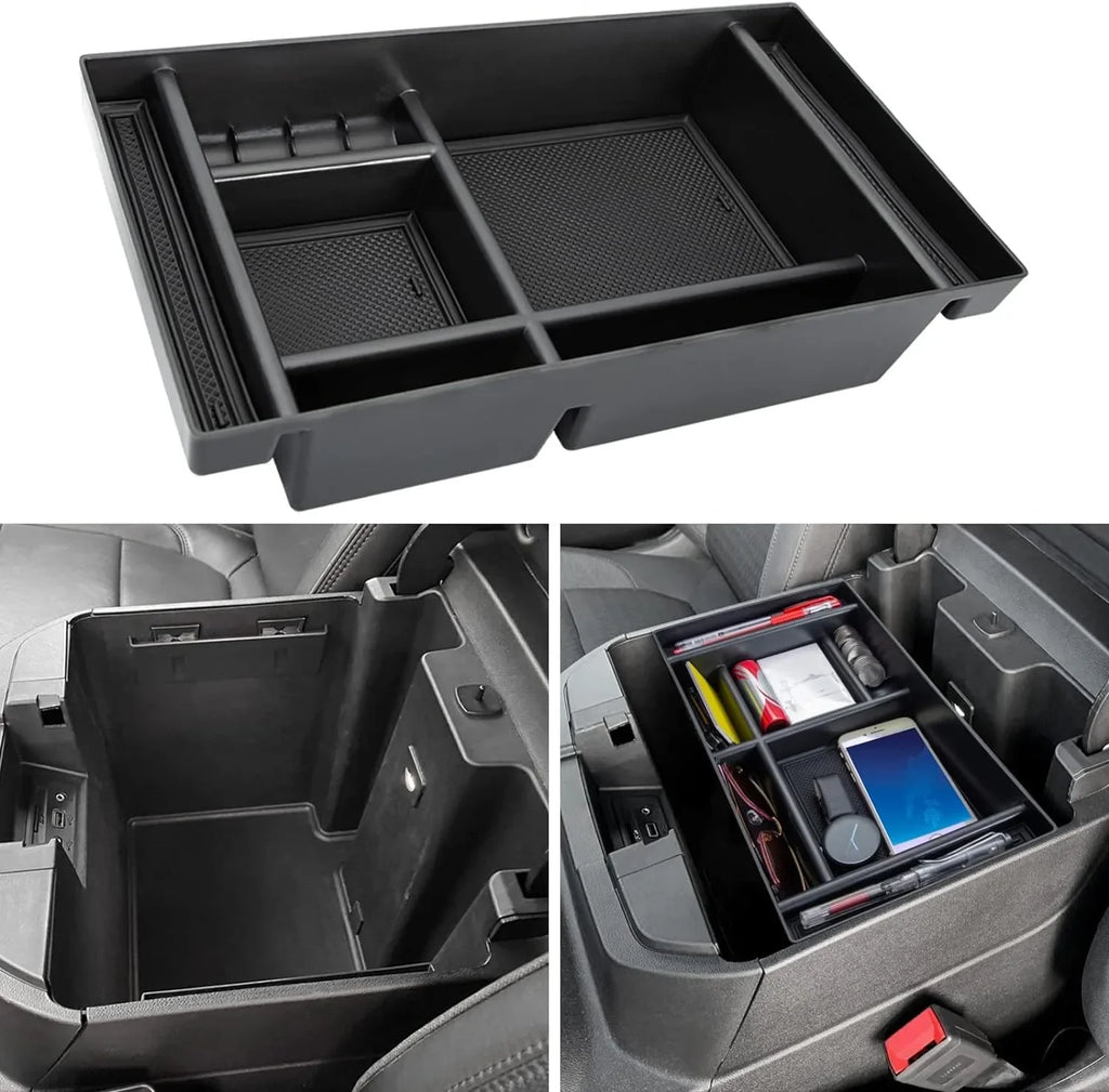 Center Console Organizer Compatible with 2019-2022 Chevy Silverado 1500/GMC Sierra 1500 & 2020-2023 Chevy Silverado