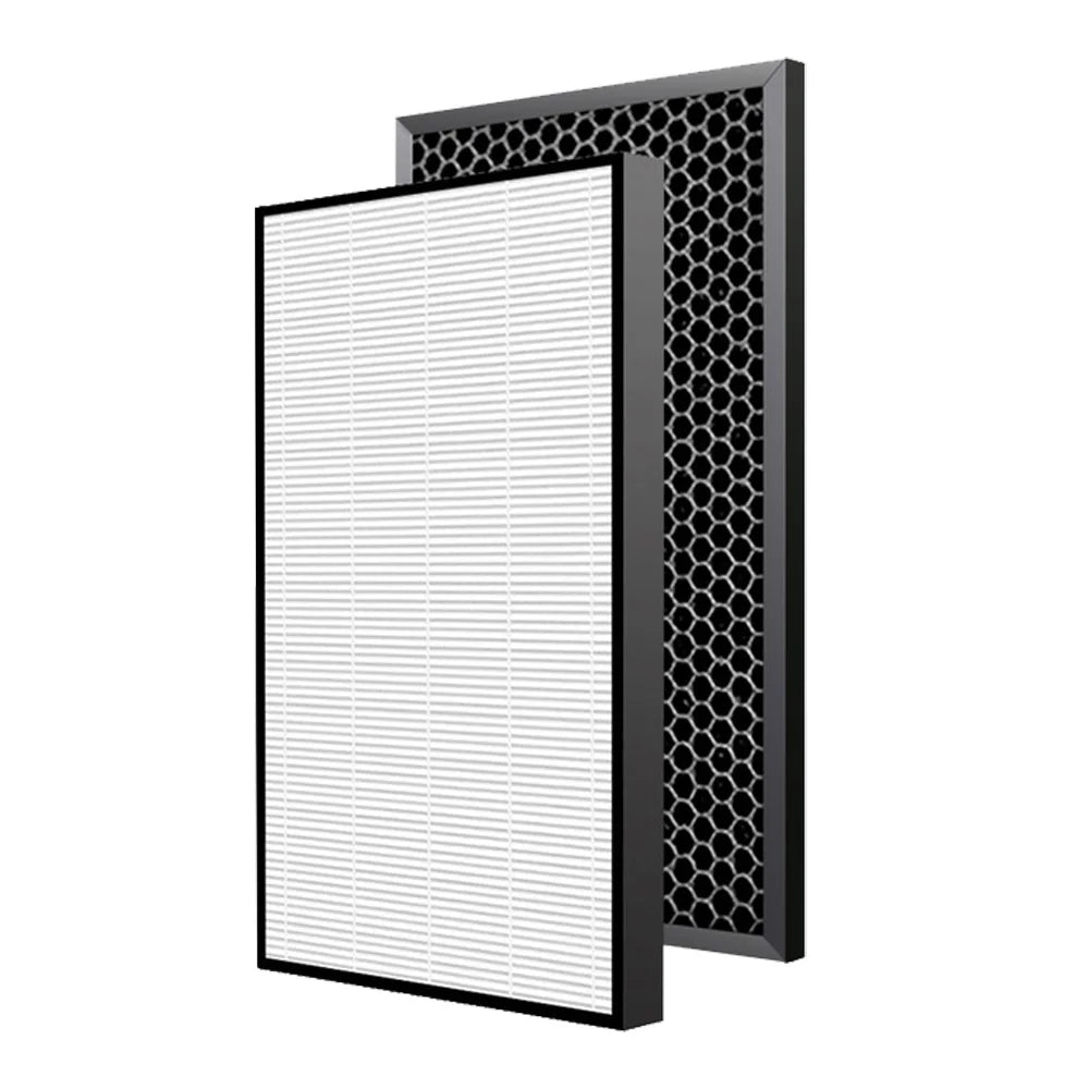 For TEFAL PU4026 PU4026F0 PU4066 PU4066G1 PU4067 PU4067F1 Air Purifier filter XD6074 & XD6060 Replacement HEPA & Carbon Filter