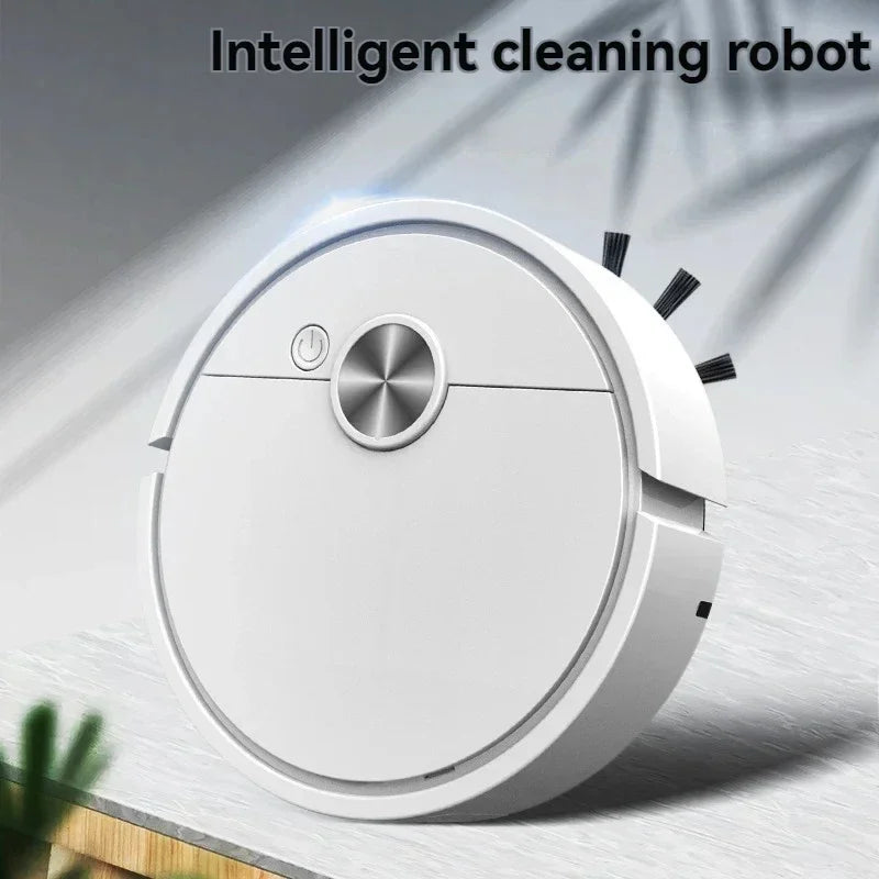New 4000Pa 3 in 1 Smart Sweeping Robot Vacuum Cleaner Strong Suction Easy To Use For Hard Floors Pet Hair Carpets