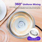 4-IN-1 Electric Milk Frother Milk Foam Machine For Coffee Cappuccino Latte Hot Cold Foam Maker Automatic Milk Frother Foamer