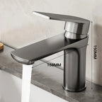 Stainless Steel faucet Washbasin Sink Hot And Cold Water Household Bathroom Washbasin Bathroom Cabinet Basin mixer