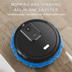 NEW Smart Sweeping and Mop Robot Vacuum Cleaner Dry and Wet Mopping Rechargeable Robot Home Appliance with Humidifying Spray