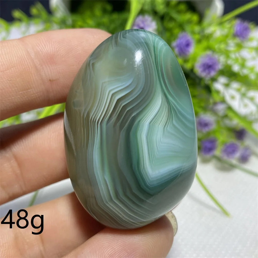Green Agate Natural Irregular Playthings Small  Stone Healing Crystals Quartz Mineral Craft Decor Accessories Gift