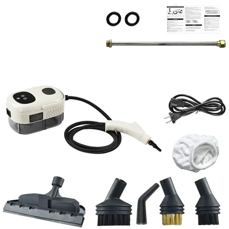 Steam Cleaner High Pressure Sterilization Handhled Temperature Steam Mop Household Air Conditioner Kitchen Hood Car Cleaning