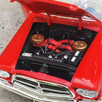 1:18 Chryslers 300FC 1960 Alloy Sports Car Model Diecast Metal Classic Retro Vehicles Car Model Simulation Collection Kids Gifts