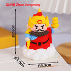 Chinese mini Fairy Ornaments Guanyin Desktop God of Wealth Mascot Crafts Buddha Shrine Entrance Decoration Car Ornaments