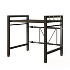 Scalable Microwave Oven Kitchen Shelf Free Standing Spice Storage Rack Adjustable Detachable Metal Holder for Kitchen Storage