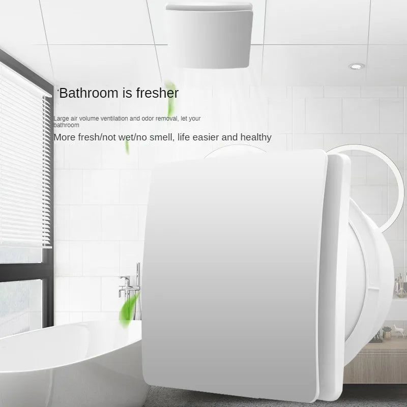 4/6'' Inch Low Noise Exhaust Fan Ceiling Window Ventilation Outlet Air