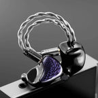 Kinera Celest Wyvern Black Game Wired Best HiFi In-Ear IEMs Earphone LCP Dynamic Driver Monitor Headphone with Detachable Cable