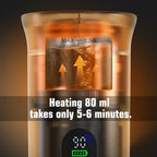 Foombthe Portable Espresso Coffee Machine With Digital Display 3-in-1 Capsule Coffee Maker for Car & Home Camping Coffee Maker