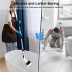 9 In 1 Electric Cleaning Brush Multifunctional Cleaning Brush For Bathroom Kitchen Toilet Wireless Rotatable Home Cleaning Brush