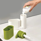 Kitchen Shampoo Soap Dispenser Container Holder Newest Portable Home Bathroom Plastic Practical Liquid Soap Shampoo Storage 1PCS
