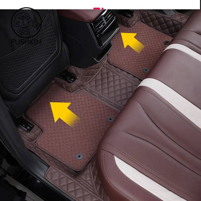 For Geely Monjaro KX11 Grand Koleos 2023 2024 2025 Car Floor Mats Carpets Auto Interior Accessories Styling Decorative Parts