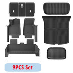 Fully Protection Floor Liners For 2025 Tesla Model Y Juniper Floor Mats with Door Sill Protector Front Rear Cargo Liner  Juniper