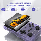 KINHANK Open Source K36 Handheld Game Console 16000 Games Emulator for PS1/PSP/DC/N64/SS 500nit 3.5 Inch IPS Screen